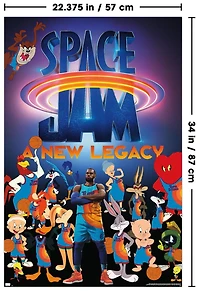 Space Jam: A New Legacy - Team Wall Poster, 22.375" x 34"