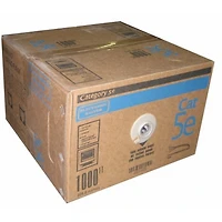 Electronique Master 1000 Pieds UTP CAT5e Câble réseau (Blanc)