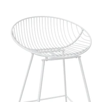 Tabouret de comptoir en treillis métallique Ellis CosmoLiving