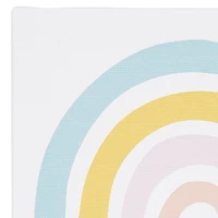 Toile avec arc-en-ciel 15 x 15 cm