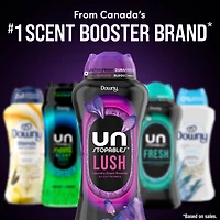 Downy Unstopables In Wash Scent Booster Beads, Lush Scent, Laundry Beads for Odour Protection, Downy Scent Booster Beads, Laundry Scent Boosters, 379G