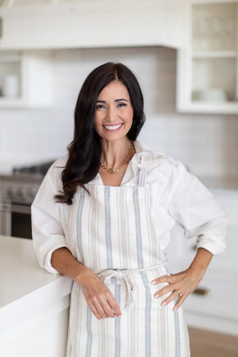 FRAÎCHE Spring Striped Apron