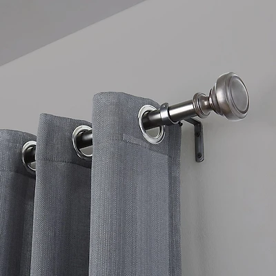Hometrends NOBLE 1" TIGE 60-144" ÉTAIN Ensemble de tringles à rideaux réglables