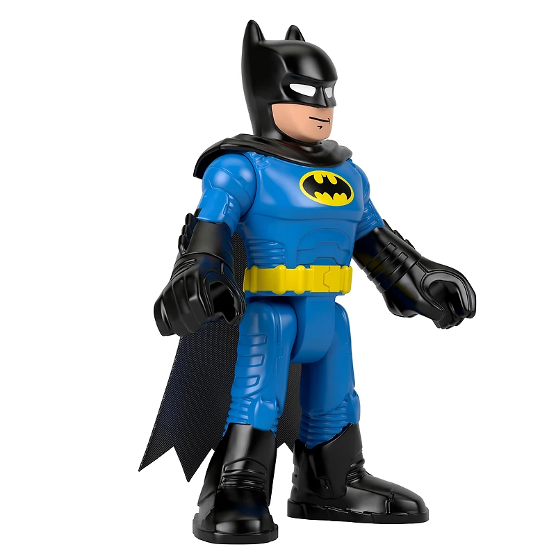 Imaginext DC Super Friends Batman XL Figure 10-Inch Poseable Preschool Toy, Black & Blue