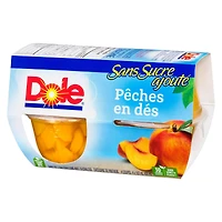 Dole Diced Peaches in Water, 4 Cups, 428  mL