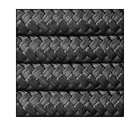 Premium Double Braid Nylon Dock Line with Eye Splice,  3/8" x 25' Boat Rope Docking Line,Double Braid Mooring Rope Dockline for Boat Kayak