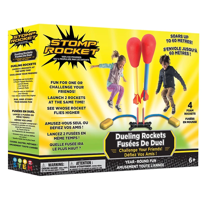 Stomp Rocket Dueling, 4 Rockets