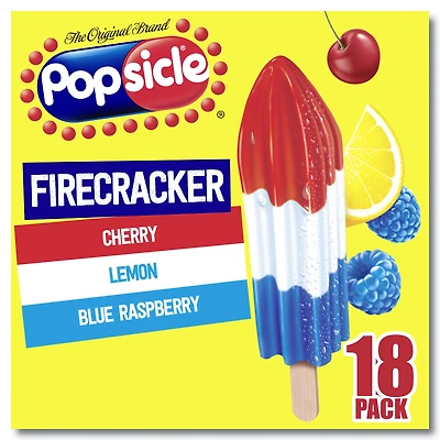 Pops Glacés Popsicle Bombe Pop Jr. 18 x 50 mL