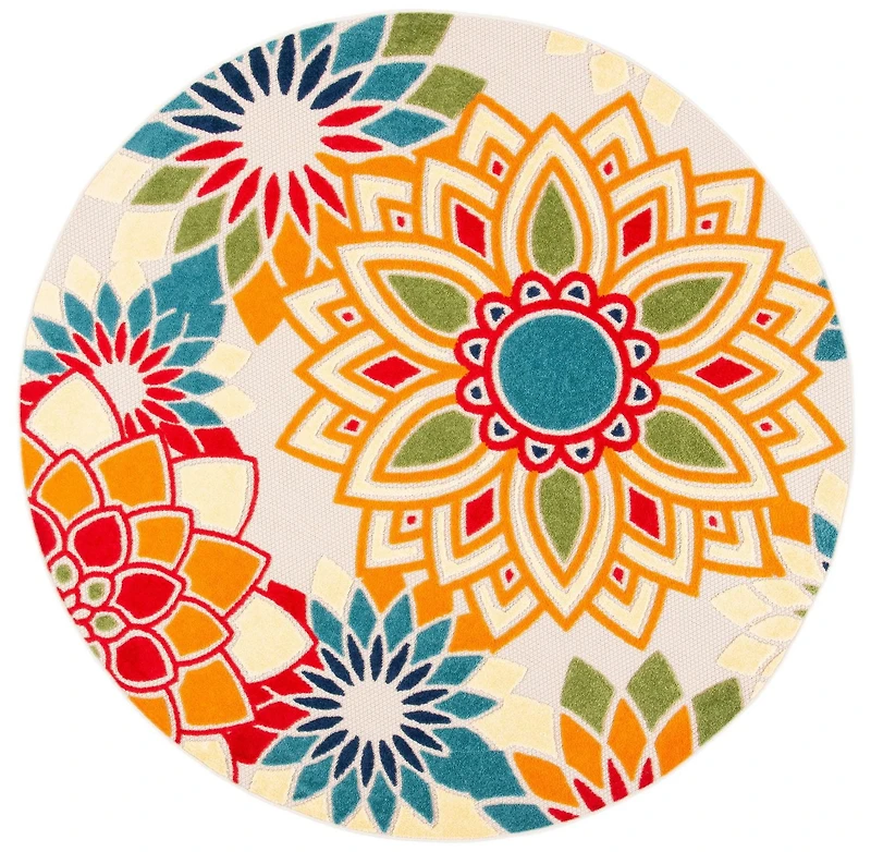 Safavieh Cabana Quincy Tapis Floral Extérieur