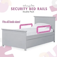 Dream On Me Mesh Security Bed Rails, Double Pack