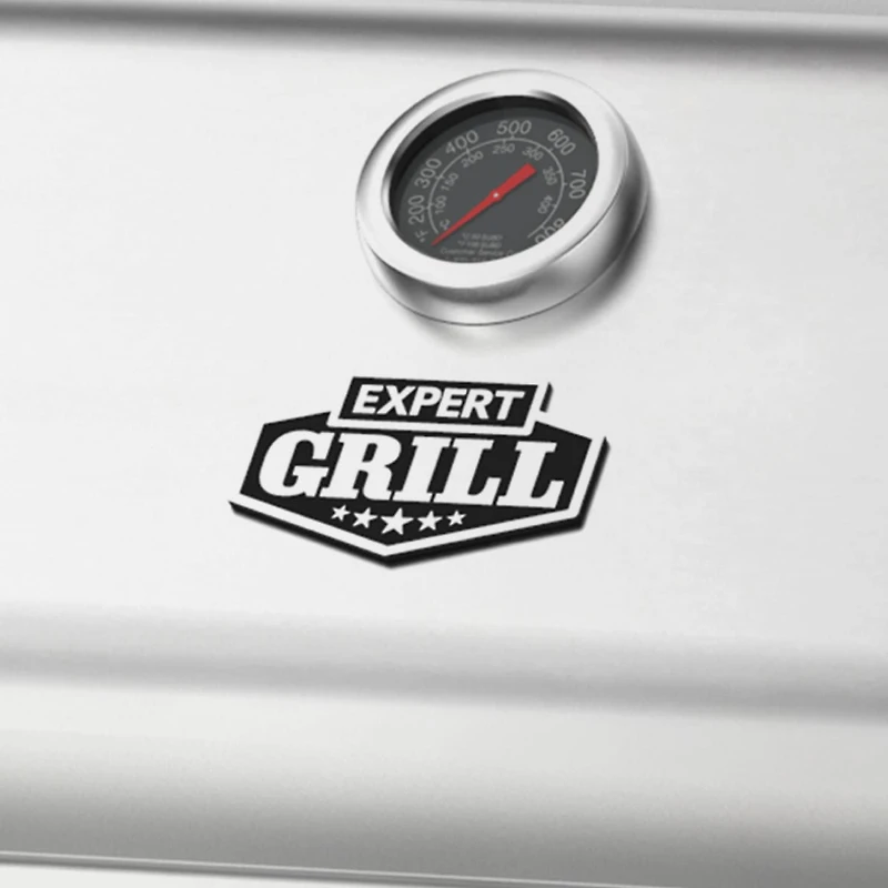 Expert Grill 4 Burner Propane Gas Grill with Side Burner and Stainless Steel Lid, 60,000 BTU's