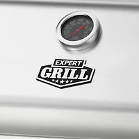 Expert Grill 4 Burner Propane Gas Grill with Side Burner and Stainless Steel Lid, 60,000 BTU's