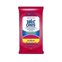 Serviettes antibactériennes Wet Ones, serviettes préhumectées pour les mains  au parfum frais 20 serviettes