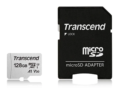 Transcend's 128GB 300S UHS-I microSDXC Cartes Mémoires