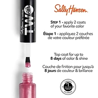 Sally Hansen - Miracle Gel™ It Takes Two™ - 2-in-1 Nail Colour & Top coat, 2 Step Gel System, No UV Light Needed, Up to 8 Day Wear