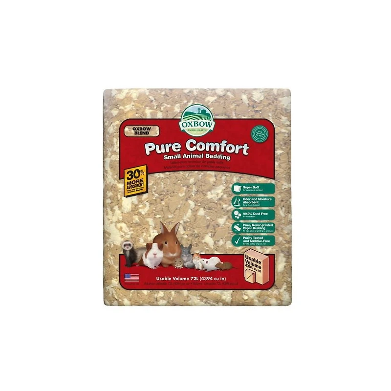 Oxbow Pure Comfort Small Animal Blend Bedding 72 Liters