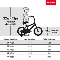 Minnie Mouse de Huffy, 12 Pouces, vélo pour les filles avec roues d'entraînement, rose 3-5 ans