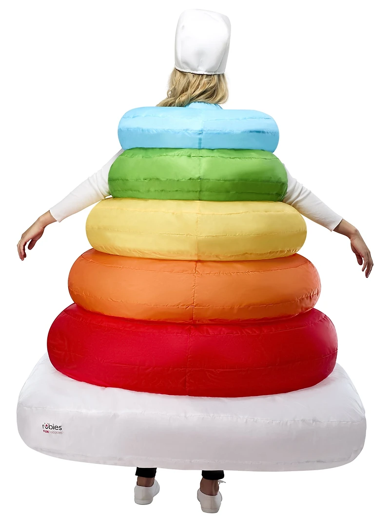 Costume Gonflable Jouet Rock-A-Stack de Fisher Price pour Adultes par Rubies, Unisexe