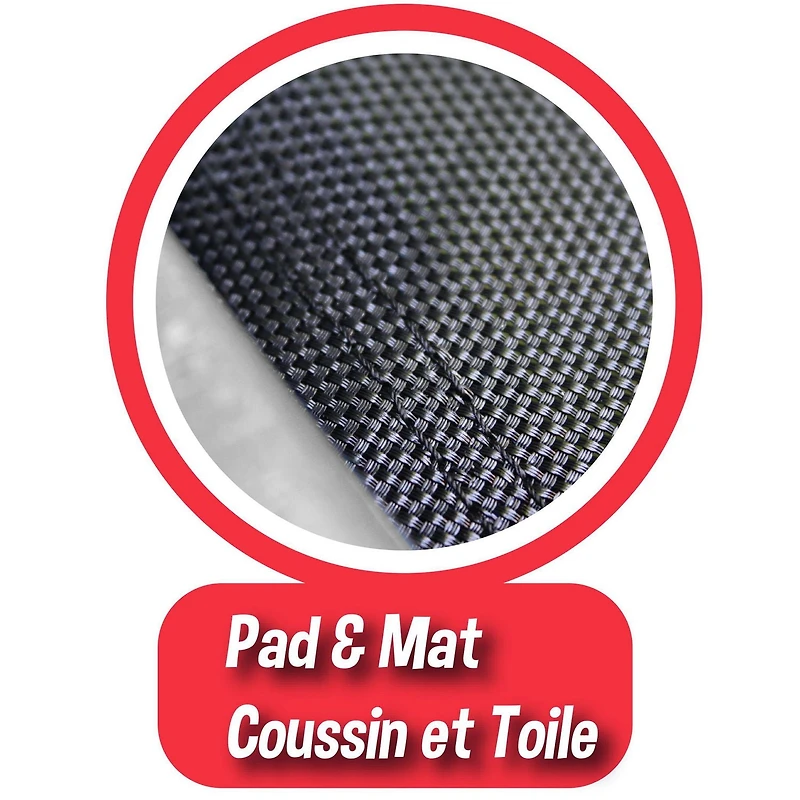 TRAINOR SPORTS Trampoline rond de 8 pieds et enclos 18201920080US