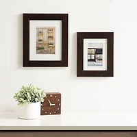 Cadre photo musée brun de hometrends 20,3x25,4 cm à 12,7x17,8 cm