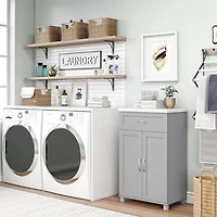 Systembuild Evolution Lory Framed 2 Door/1 Drawer Base Cabinet, White