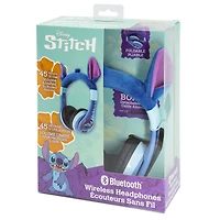 Disney Lilo & Stitch Bluetooth Casque Disney Lilo & Stitch Le Casque de Suroreille de Bluetooth, le Casque de Foldable Sans fil avec le Microphone Intégré