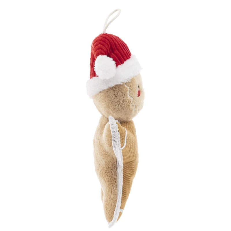 Holiday Time Plush Gingerbread Dog Toy