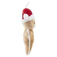 Holiday Time Plush Gingerbread Dog Toy