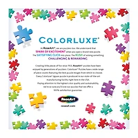 RoseArt - Colorluxe 1000 pièces -Atelier d'art - Puzzle à emboîter pour adultes