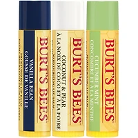 Burt’s Bees® 100% Natural Origin Moisturizing Lip Balm, Assorted Flavours with Fruit Extracts - 3 Pack