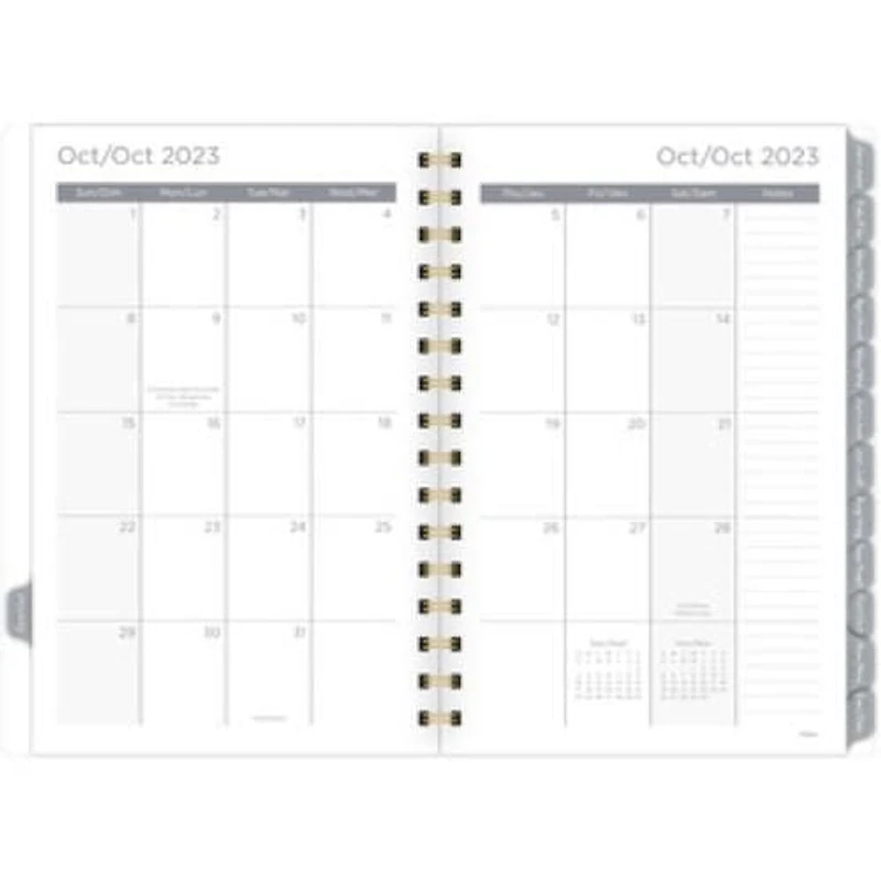 Mead Small Natural Desert Lines 2024 Weekly/Monthly Planner