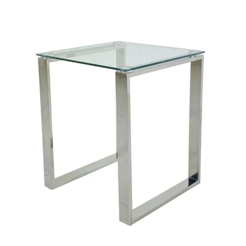 Gen Side Table in Silver