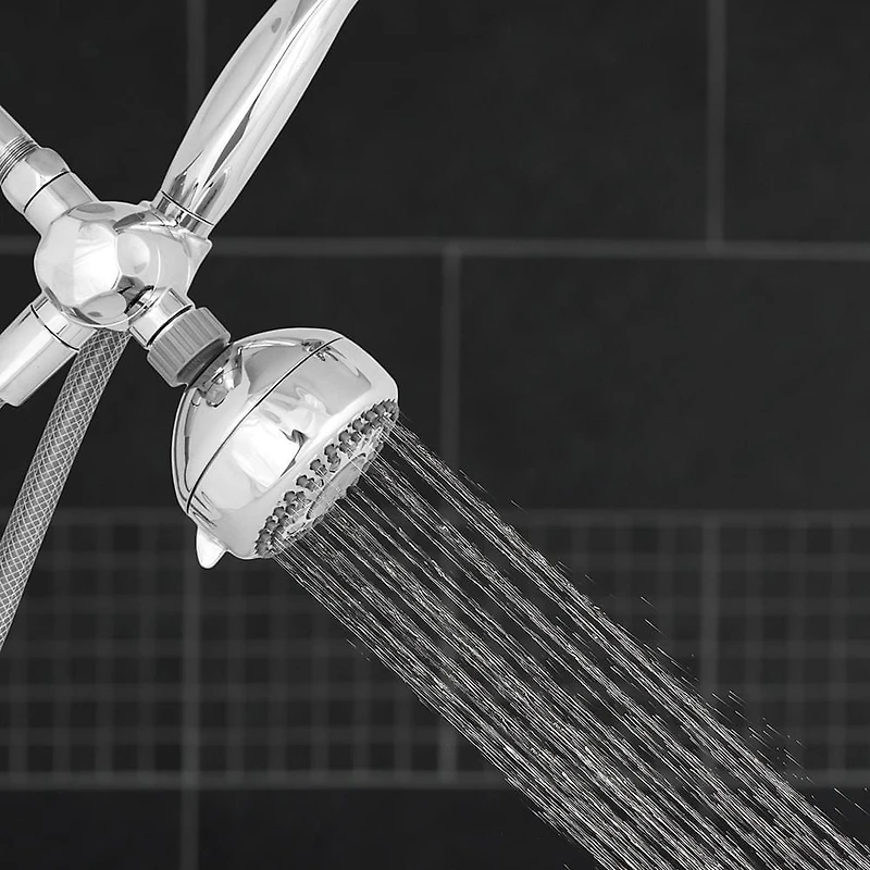 Système de douche 2 en 1 à 5 modes de Waterpik PowerSpray TRS-523-553, chrome