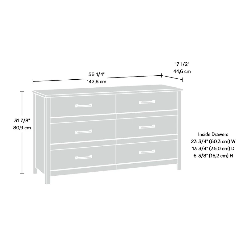 Sauder® Cannery Bridge Dresser