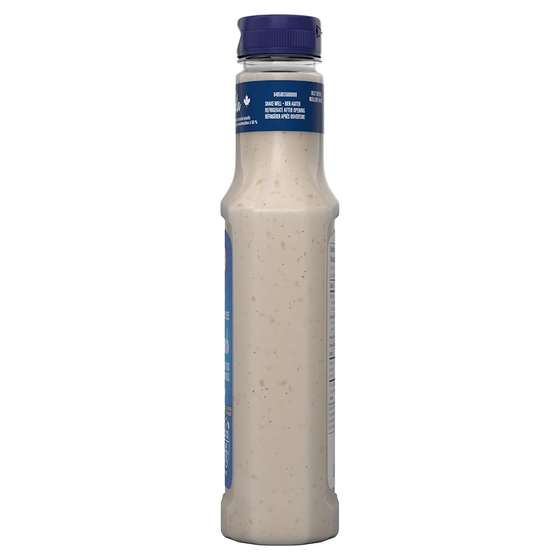 Vinaigrette Ranch Aux Trois Fromages, Bouteille KRAFT VIN. RANCH TROIS FROMAGE 425M