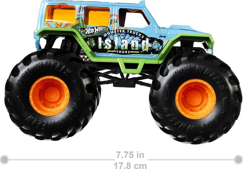 Hot Wheels Monster Trucks Échelle 1:24 Jeep Wrangler