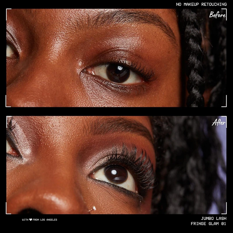 NYX PROFESSIONAL MAKEUP, Jumbo Lash!, Vegan False Lashes, Reusable - EGO-FLARE, Stackable vegan, false lashes
