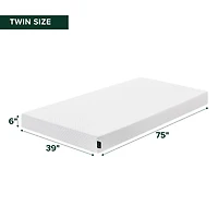 Matelas en mousse de soutien rafraîchissante Zinus 6 po