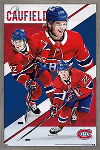 NHL Montreal Canadiens - Cole Caufield 22 Wall Poster
