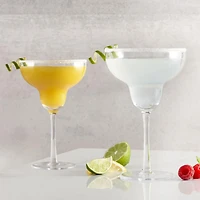 Margarita Verre à pied Coupe/Cocktail, lot de 2, 400 ml/14 oz