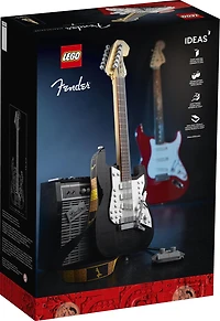 LEGO Ideas Fender Stratocaster 21329 DIY Guitar Model Building Set with 65 Princeton Reverb Amplifier & Authentic Accessories, Great Birthday Gift