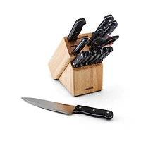 Ensemble de couteaux EdgeKeeper Farberware 14 pièces avec aiguiseur intégré