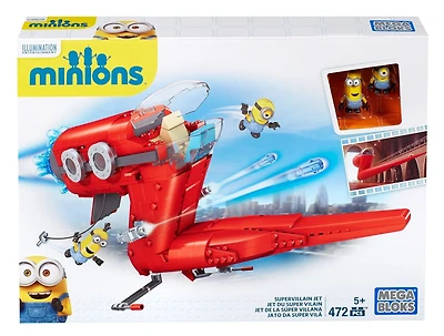 MEGA BLOKS Minions Supervillain Jet