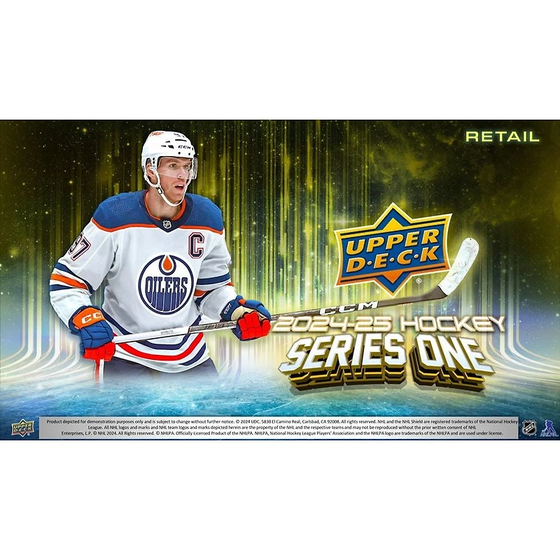 2024-25 Upper Deck Series 1 Hockey Cards (Tin)