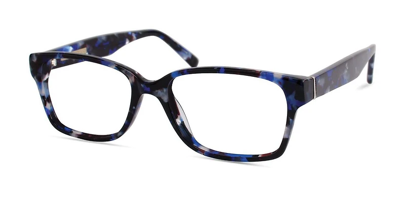 Christian Siriano Womens Prescription Eyeglasses, Lui, Navy Tortoise, 52-16-142