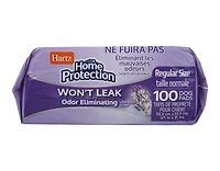 Hartz Home Protection Coussinets anti-odeurs pour pipi et tapis de dressage pour chiots et chiens adultes 100 unités