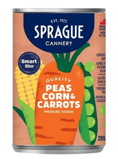 PEAS CORN CARROT - FRENCH SPRAGUE SP POIS MAIS CAROTTE