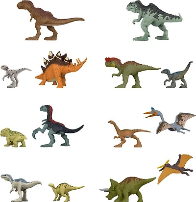 Jurassic World Assortiment Coffrets 5 Mini-Figurines