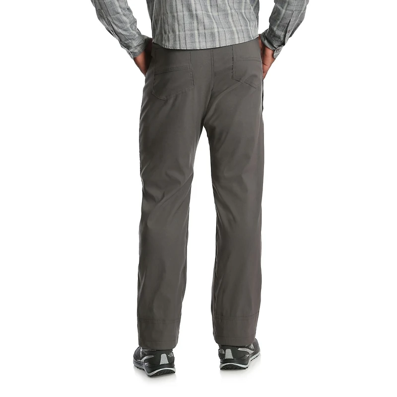 Pantalon de randonnée doublé en polaire Wrangler pour hommes