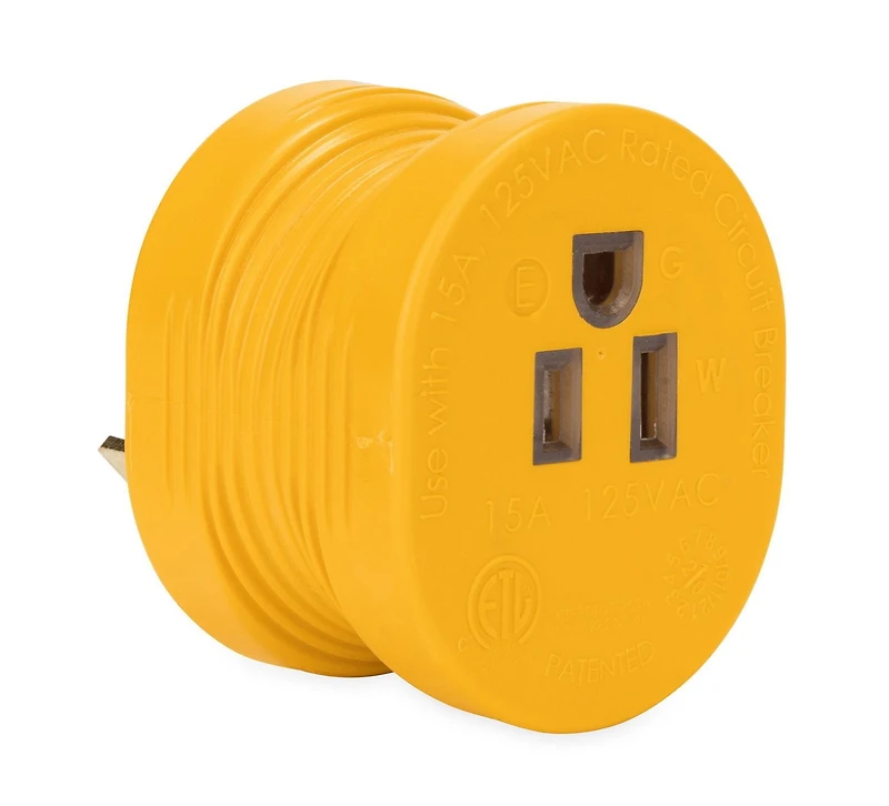 Adaptateur electrique pour caravane